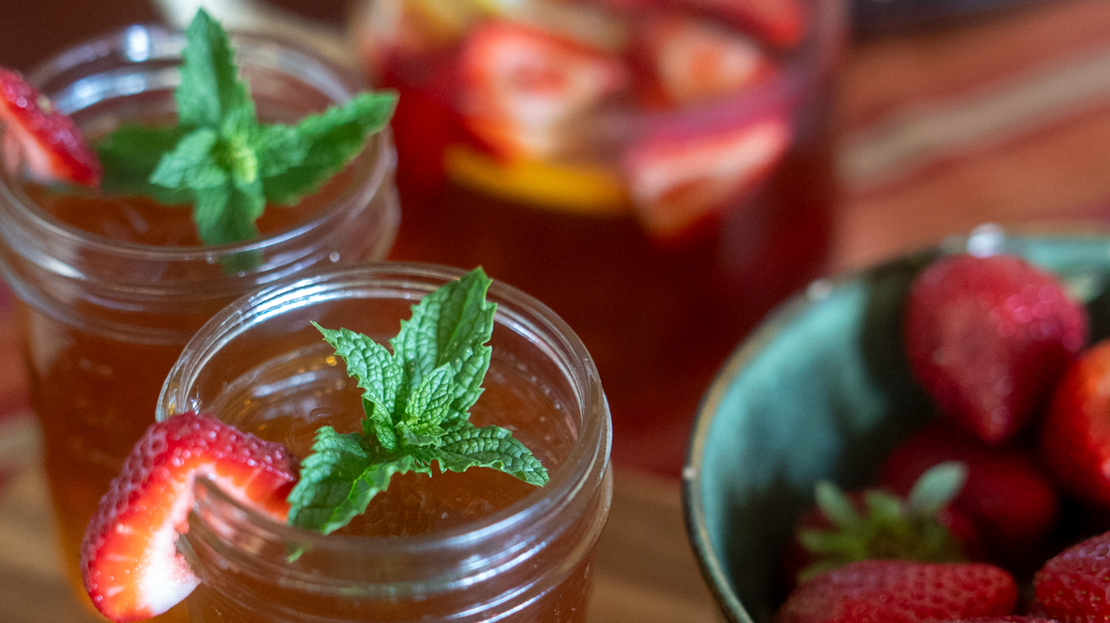 Spring Blossom Garden Iced Tea