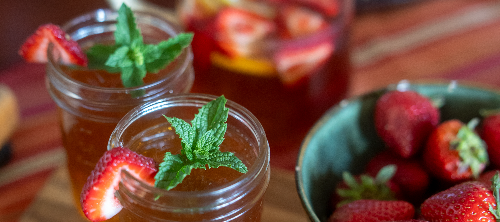 Spring Blossom Garden Iced Tea