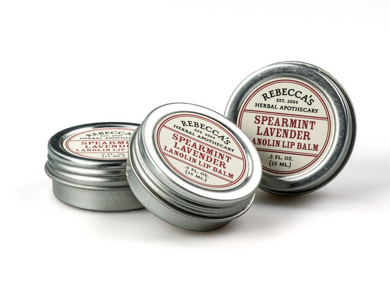 Spearmint Lavender Lanolin Lip Balm